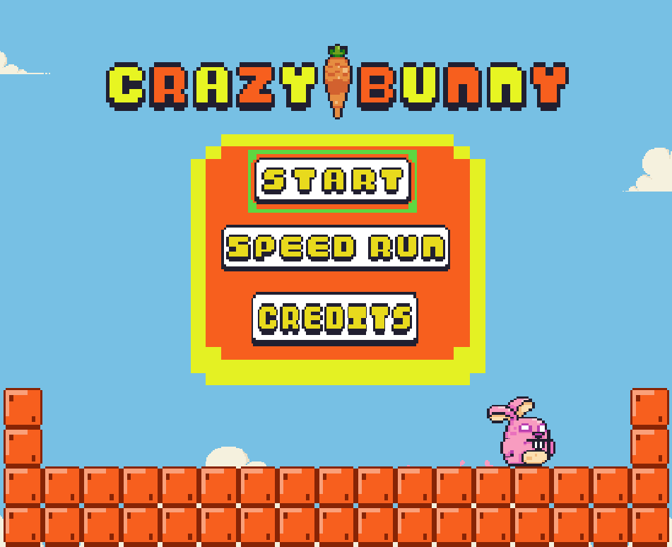 Crazy Bunny Game Screenshot